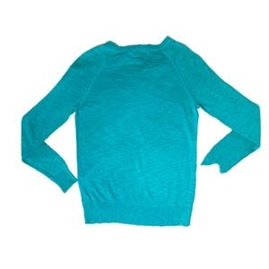 Mossimo Turquoise Light Sweater Women Size Large